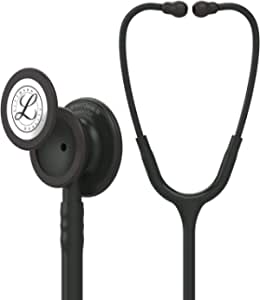 سماعة طبية من 3 ام™ ليتمان ® كلاسيك III™، قطعة الصدر بالإصدار الأسود، أنبوب أسود، 27 انش، 5803
